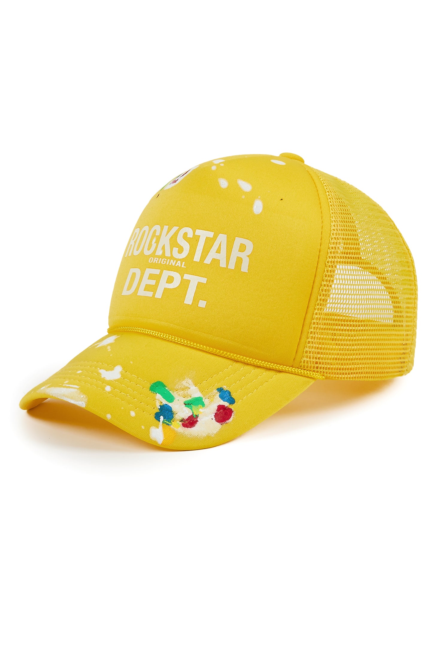 Good Side Only Yellow Trucker Hat