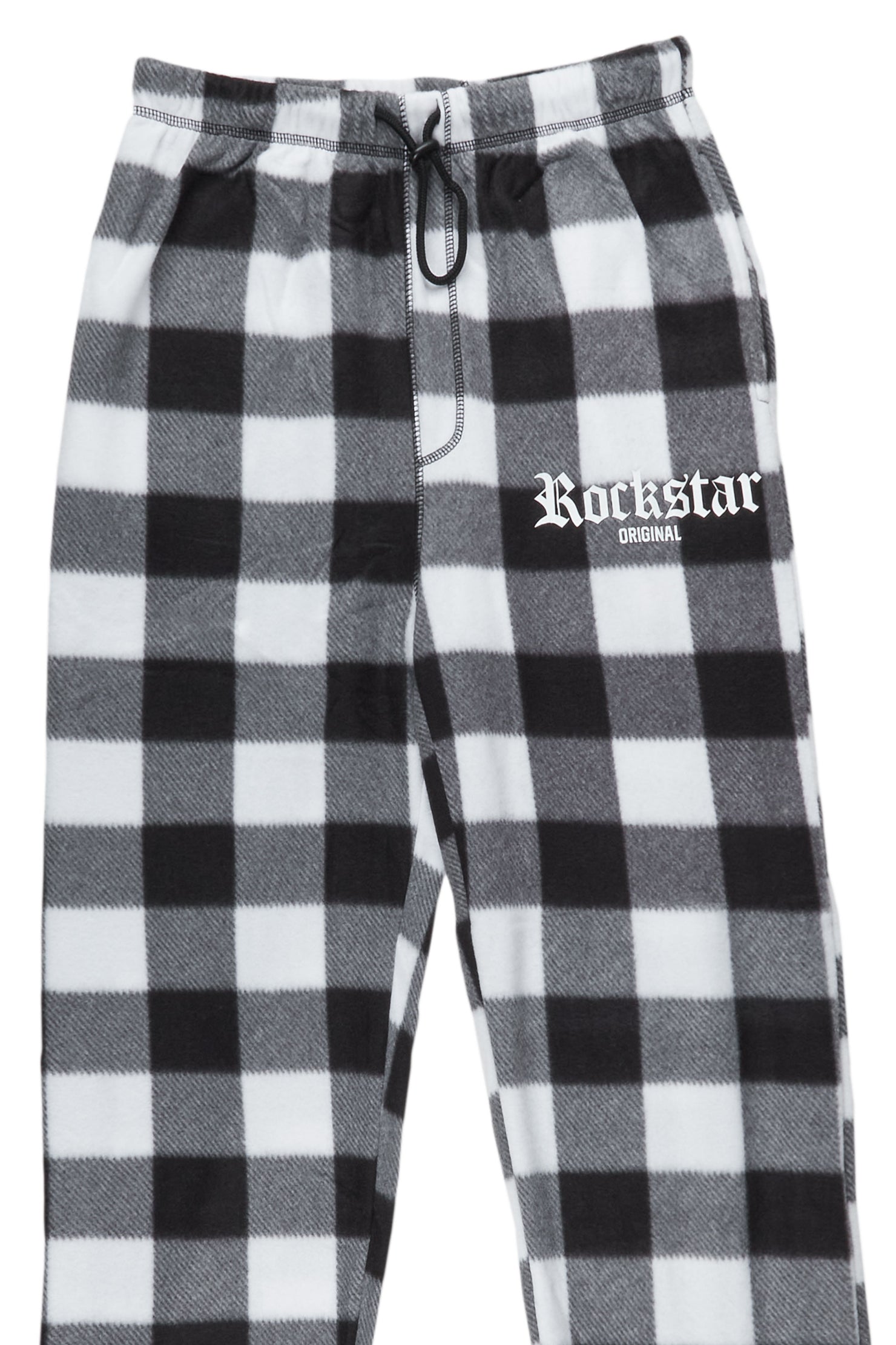 Nigel Black/White Plaid Pajamas