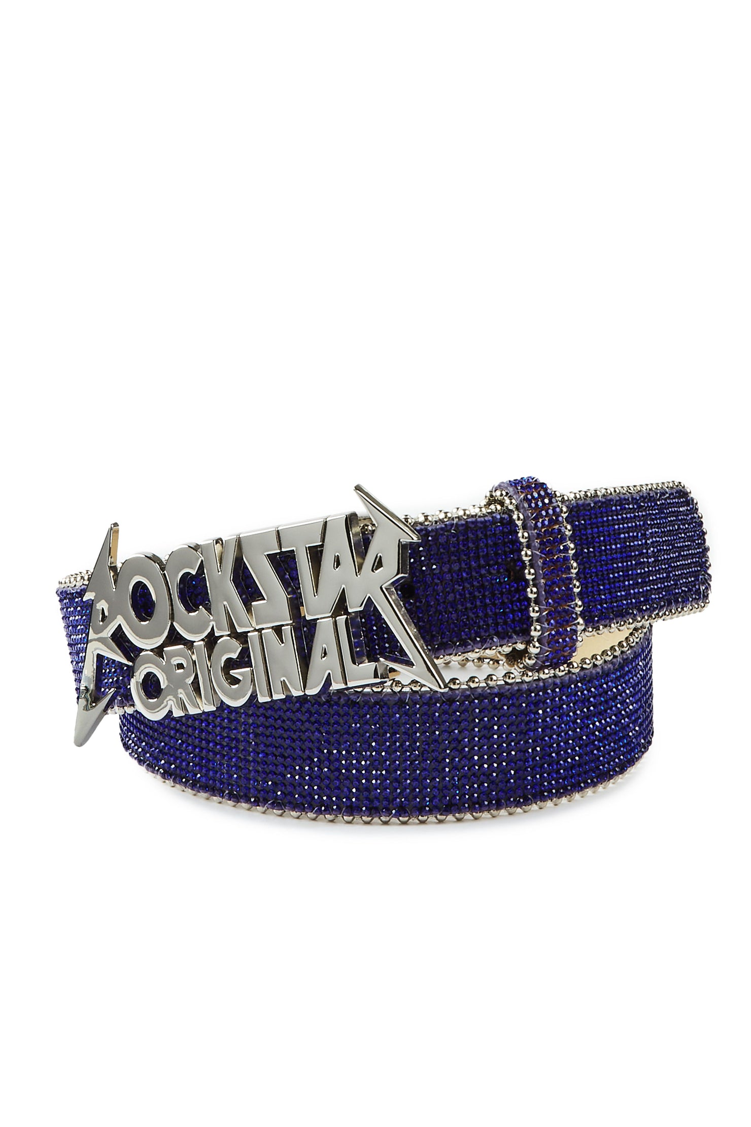 Obrian Rockstar Logo Belt- Royal