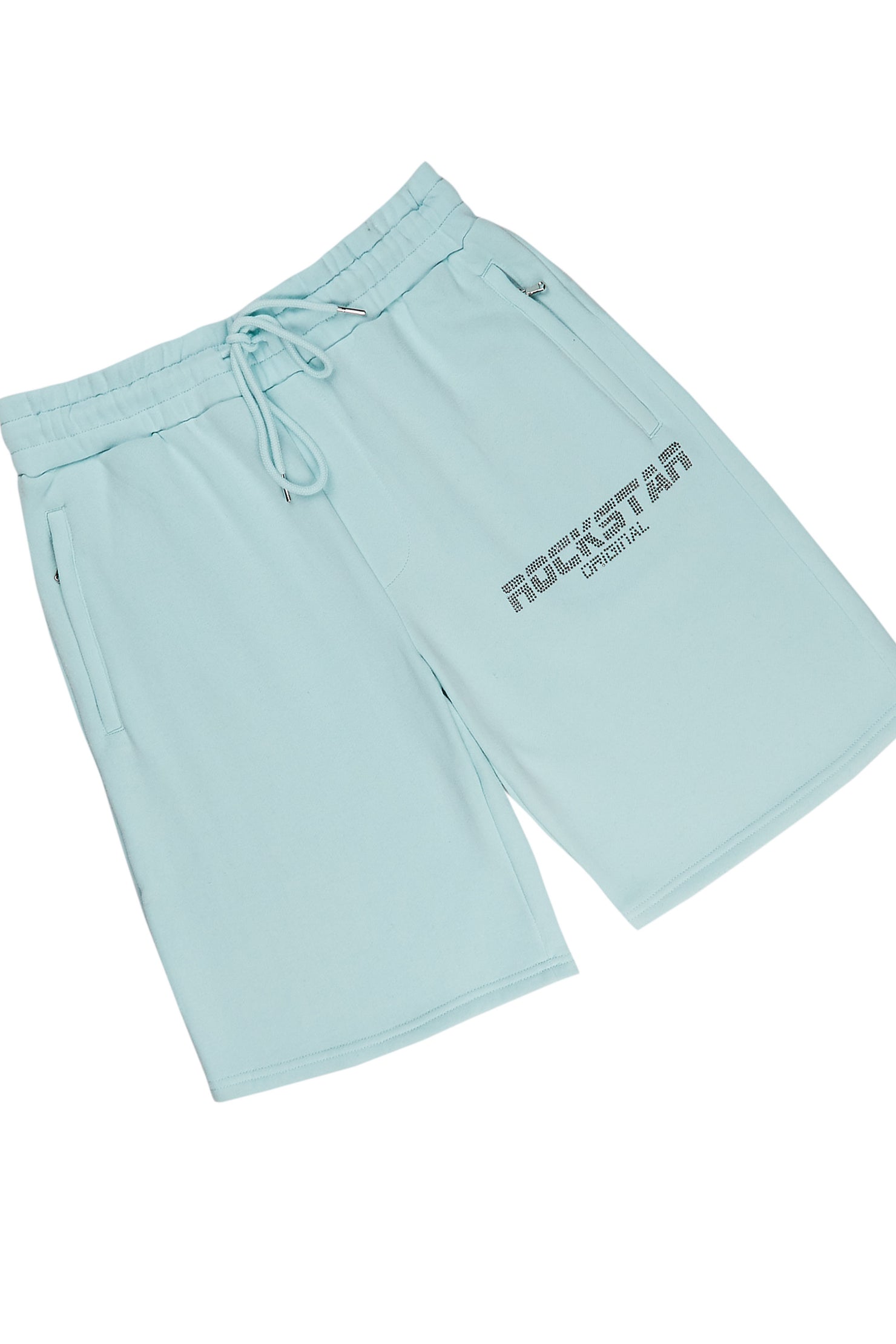 Ocean Aqua Graphic T-Shirt Short Set