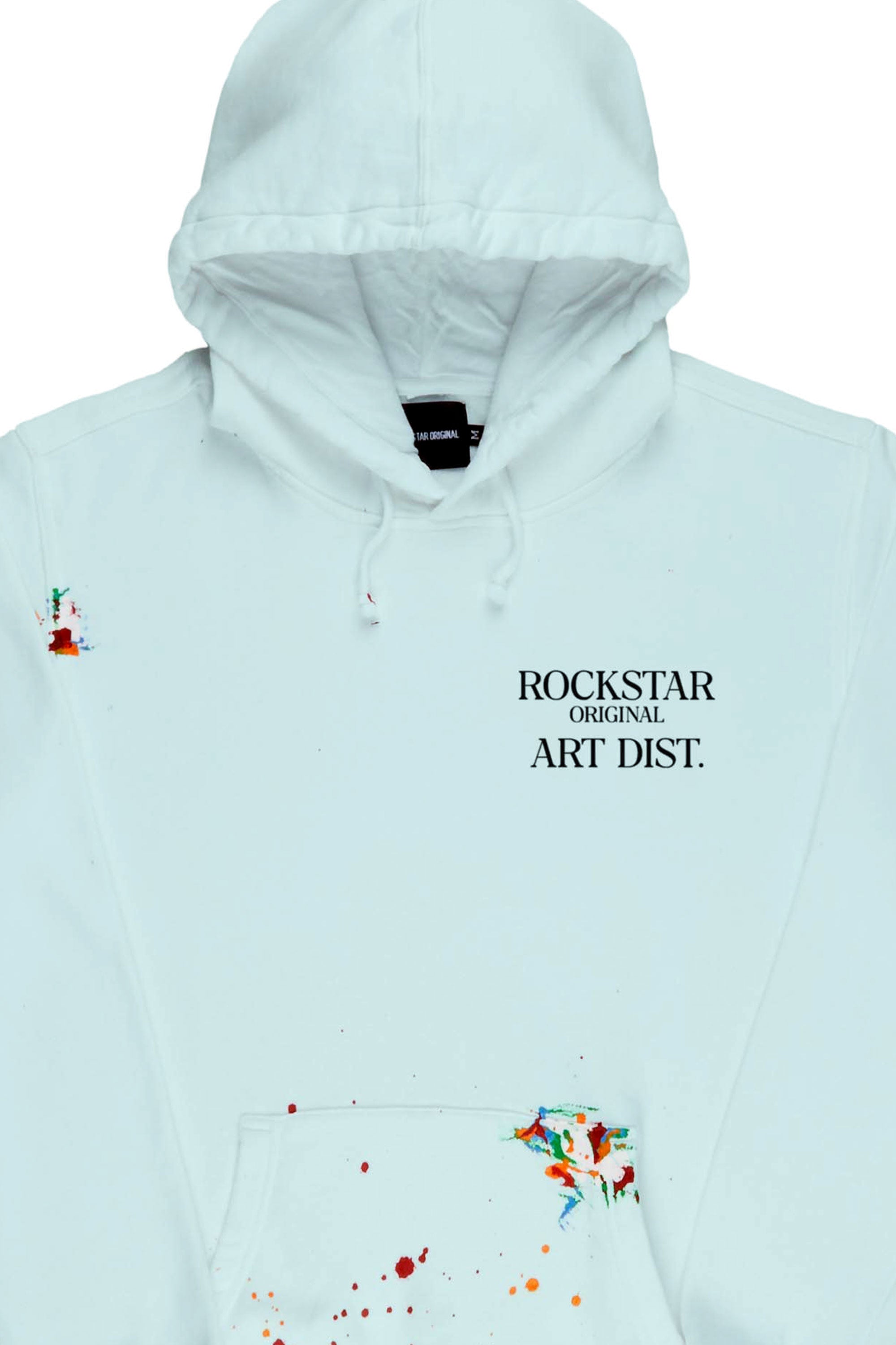 Rockstar Art Dist. Baby Blue Graphic Hoodie– Rockstar Original
