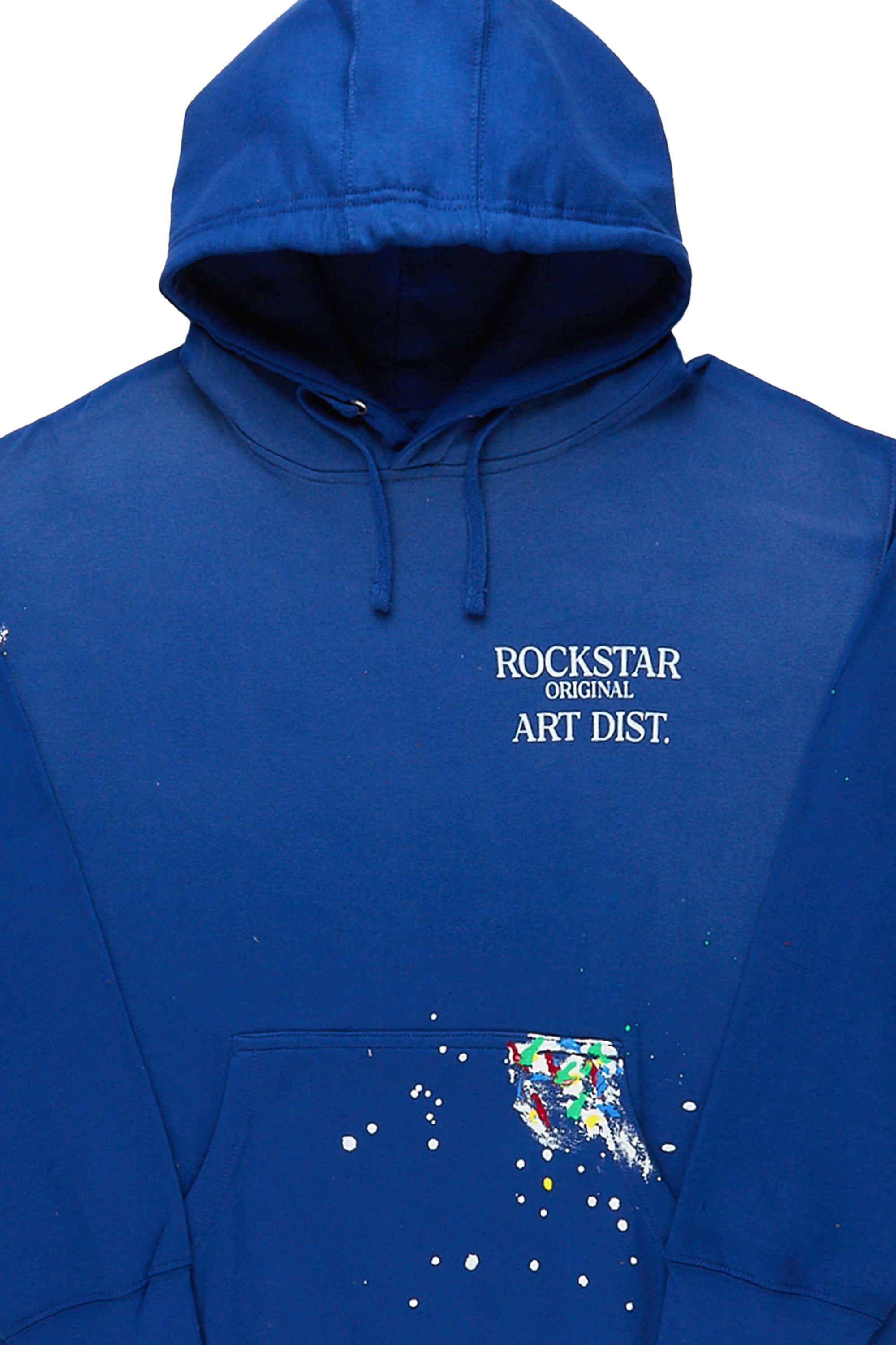 Rockstar Art Dist. Royal Graphic Hoodie Rockstar Original