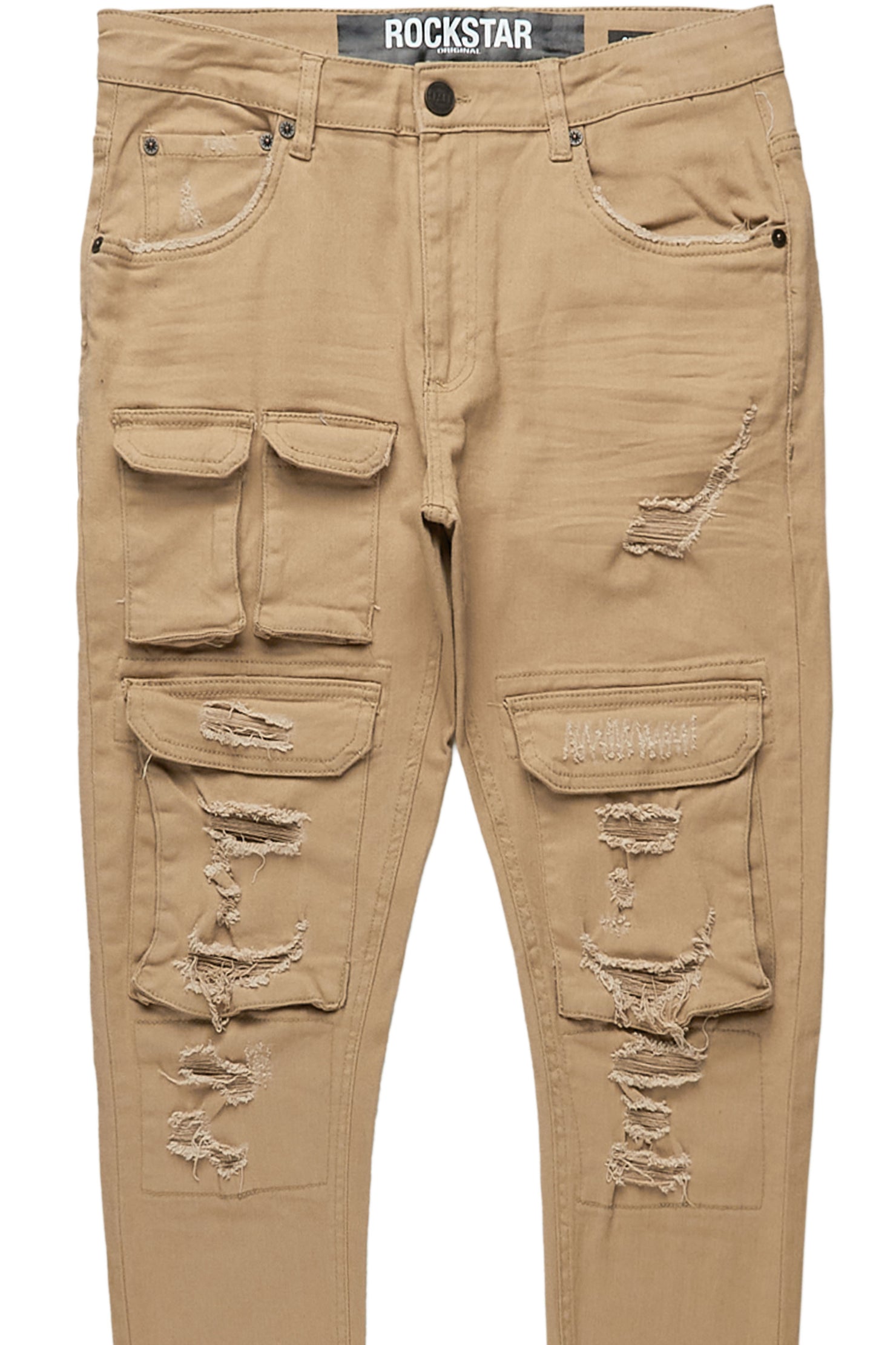 Yaso Khaki Cargo Jean