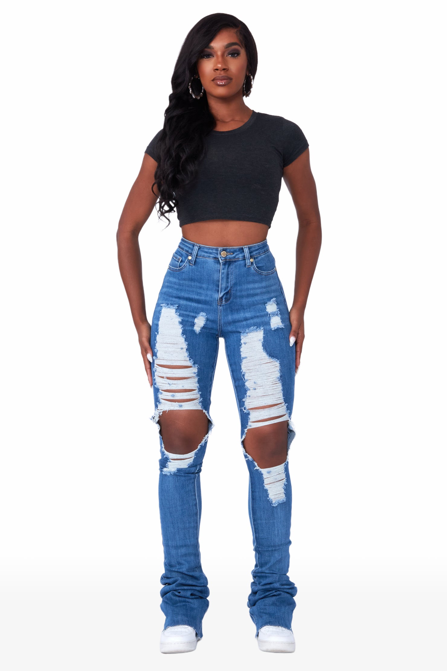 Get ready then turn heads w Rockstar Womens Jeans 👖 Find stacked