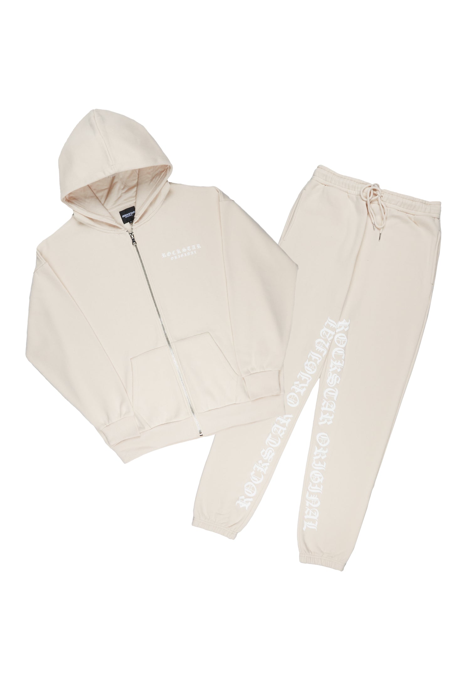 Rocco Beige Hoodie Trackset