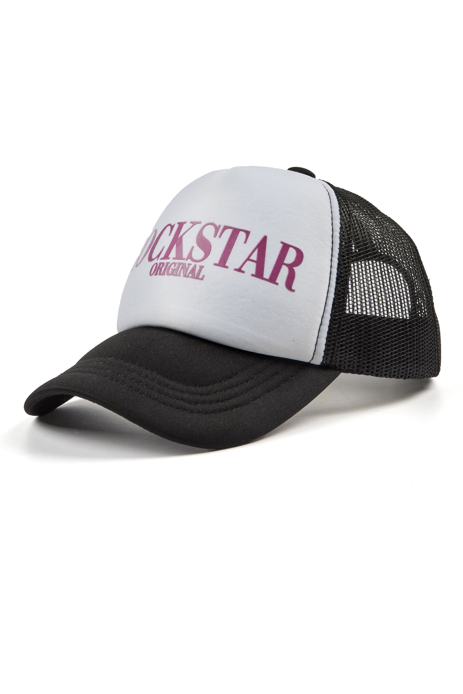 Boys Octavio Black/White Trucker Hat