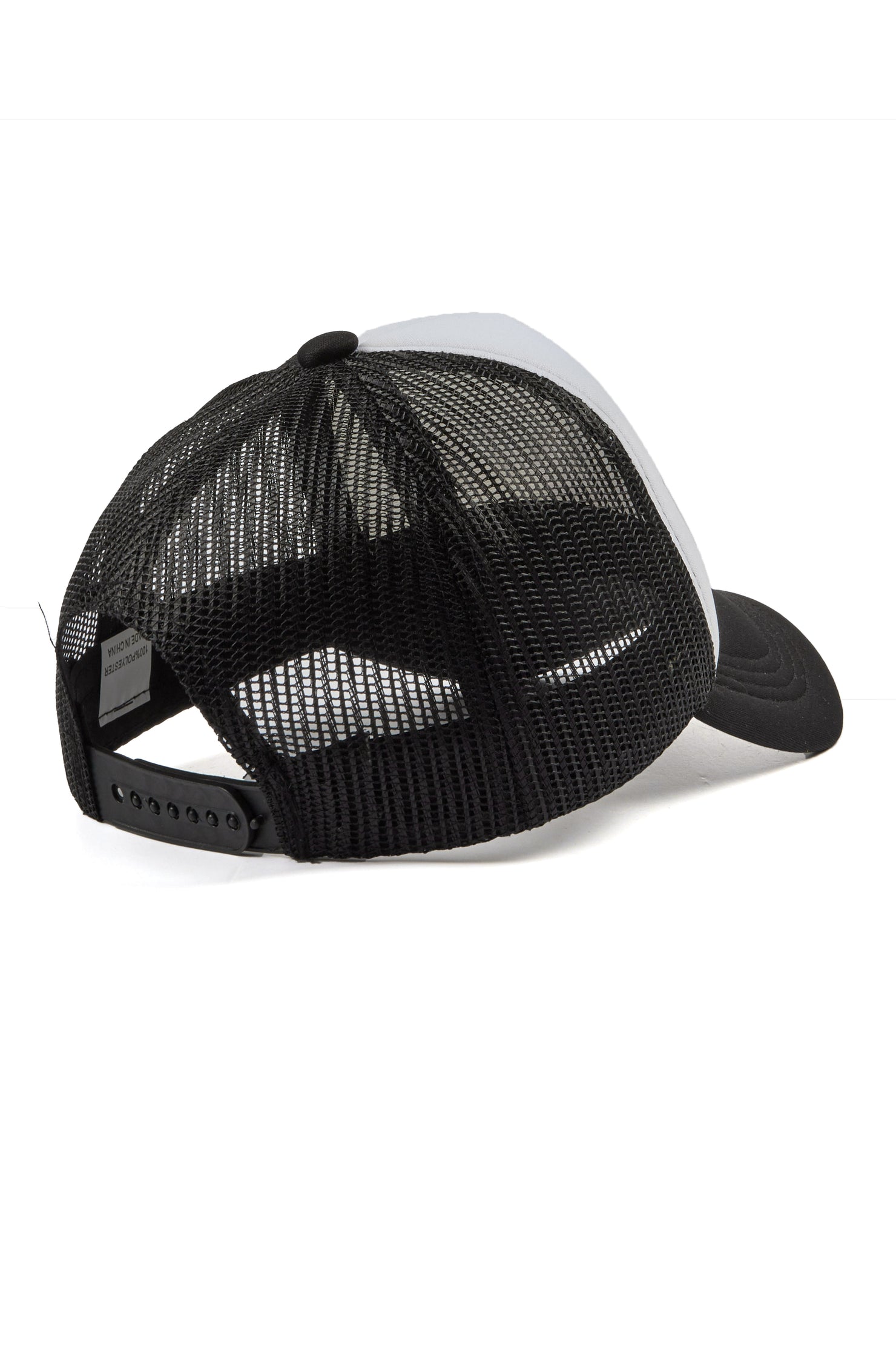 Boys Octavio Black/White Trucker Hat