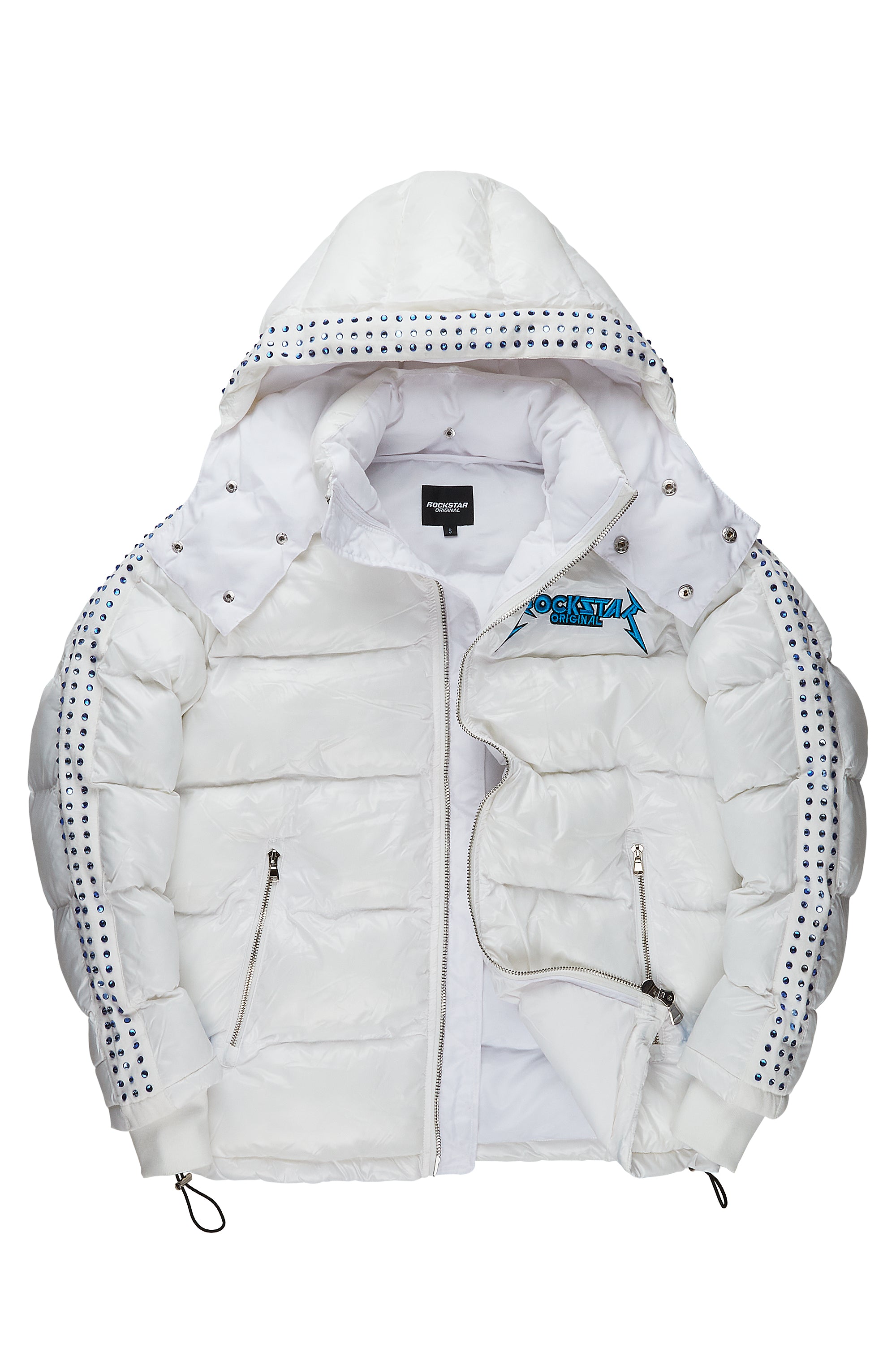 Brink White Heavy Puffer Jacket– Rockstar Original