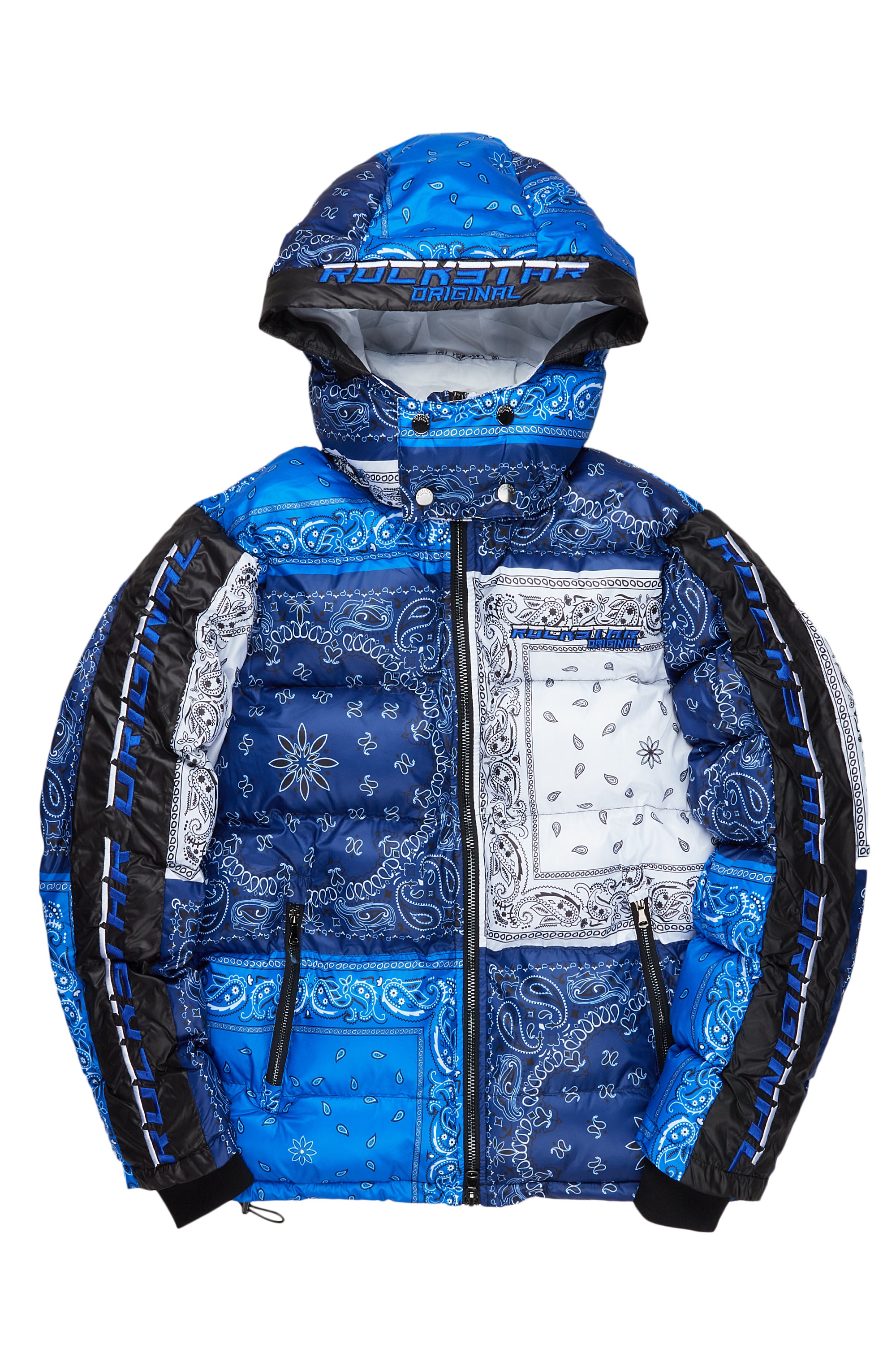 Kyro Blue Puffer Jacket– Rockstar Original