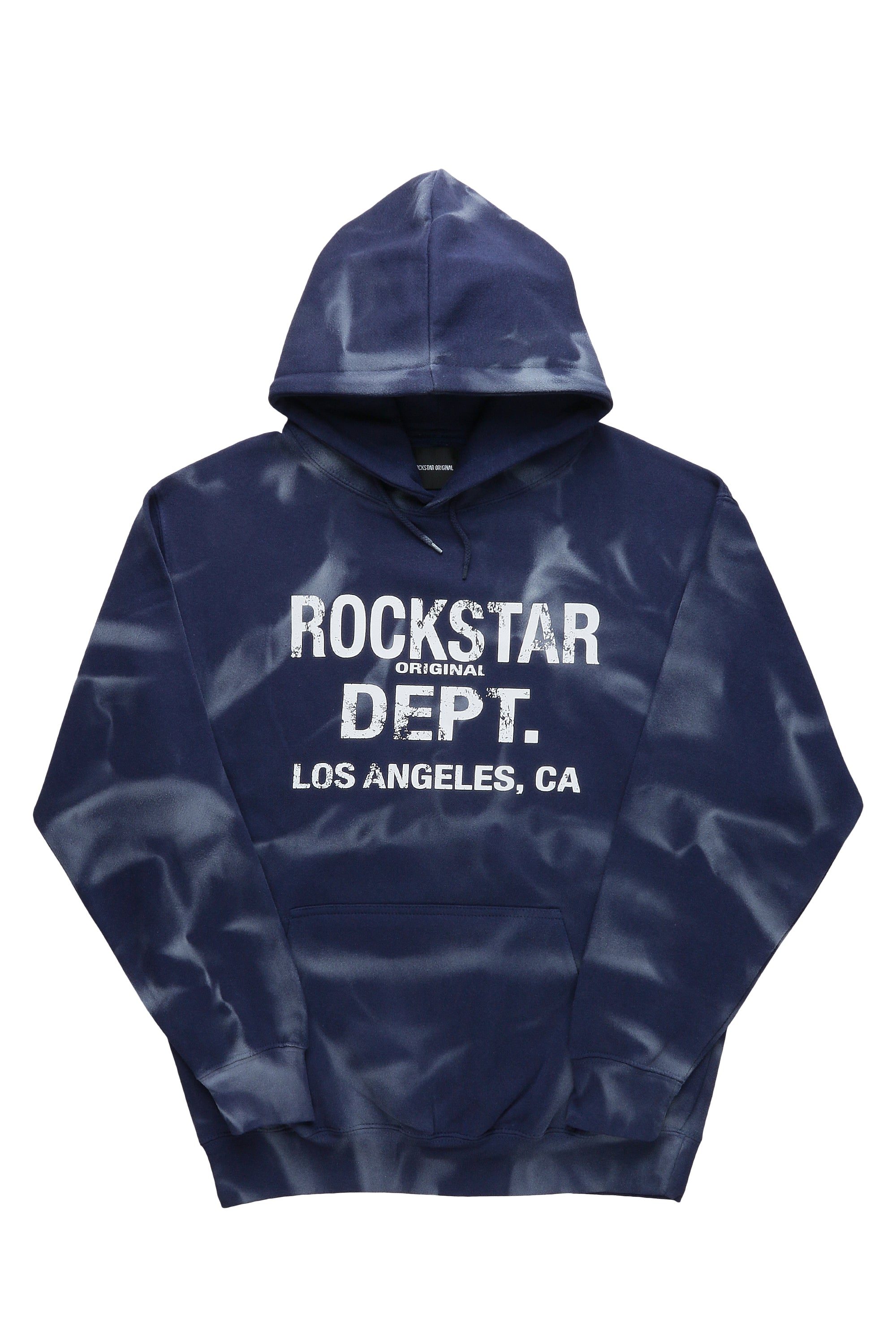 Navy blue graphic store hoodie