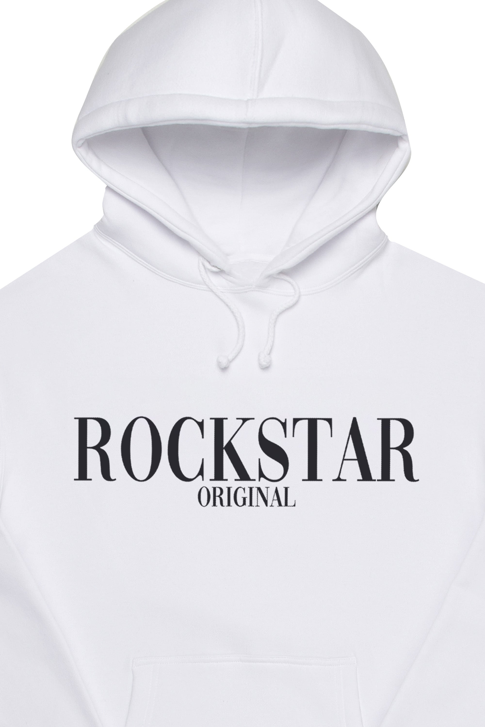 White cheap black hoodie