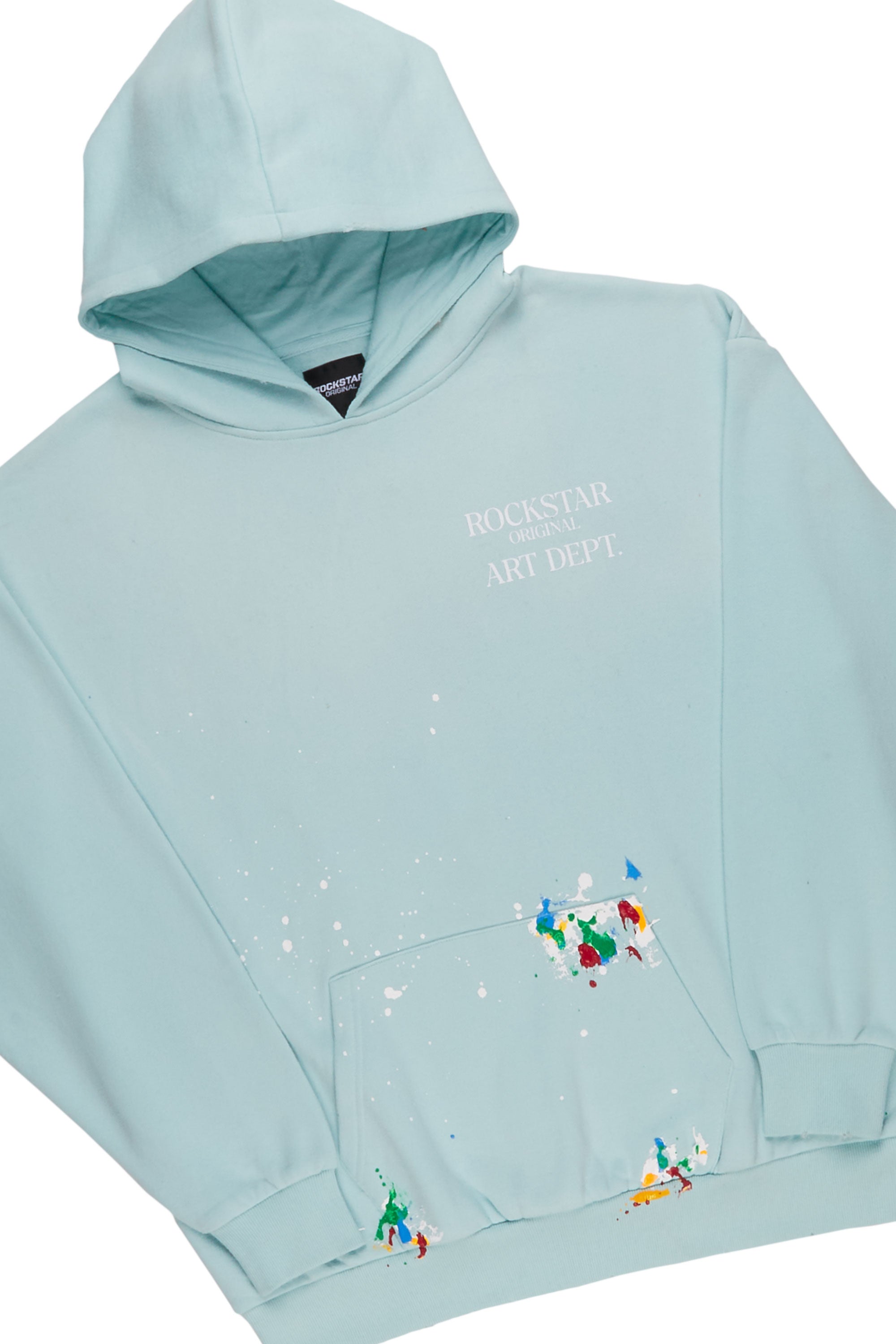 LV Disk Baby Blue Poster & Canvas - Art Hoodie