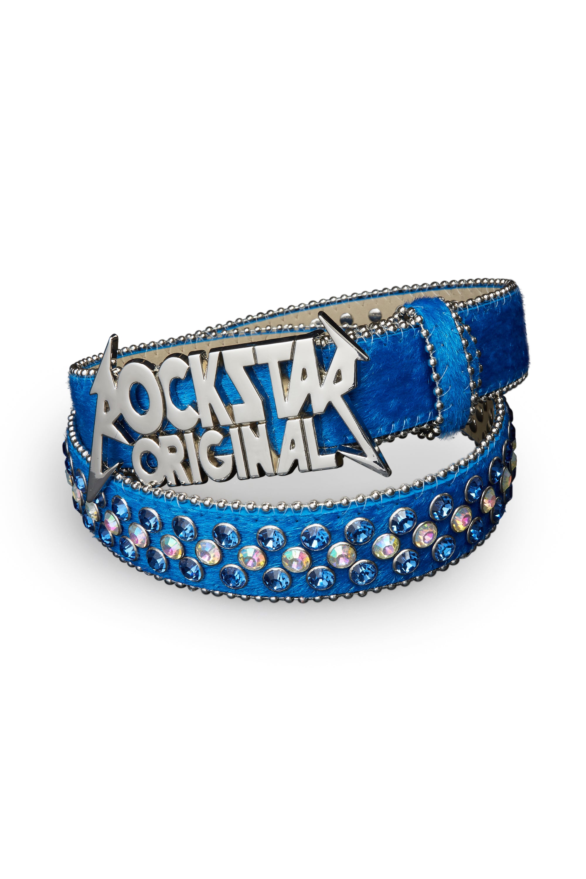 Silas Rockstar Logo Belt-Blue– Rockstar Original