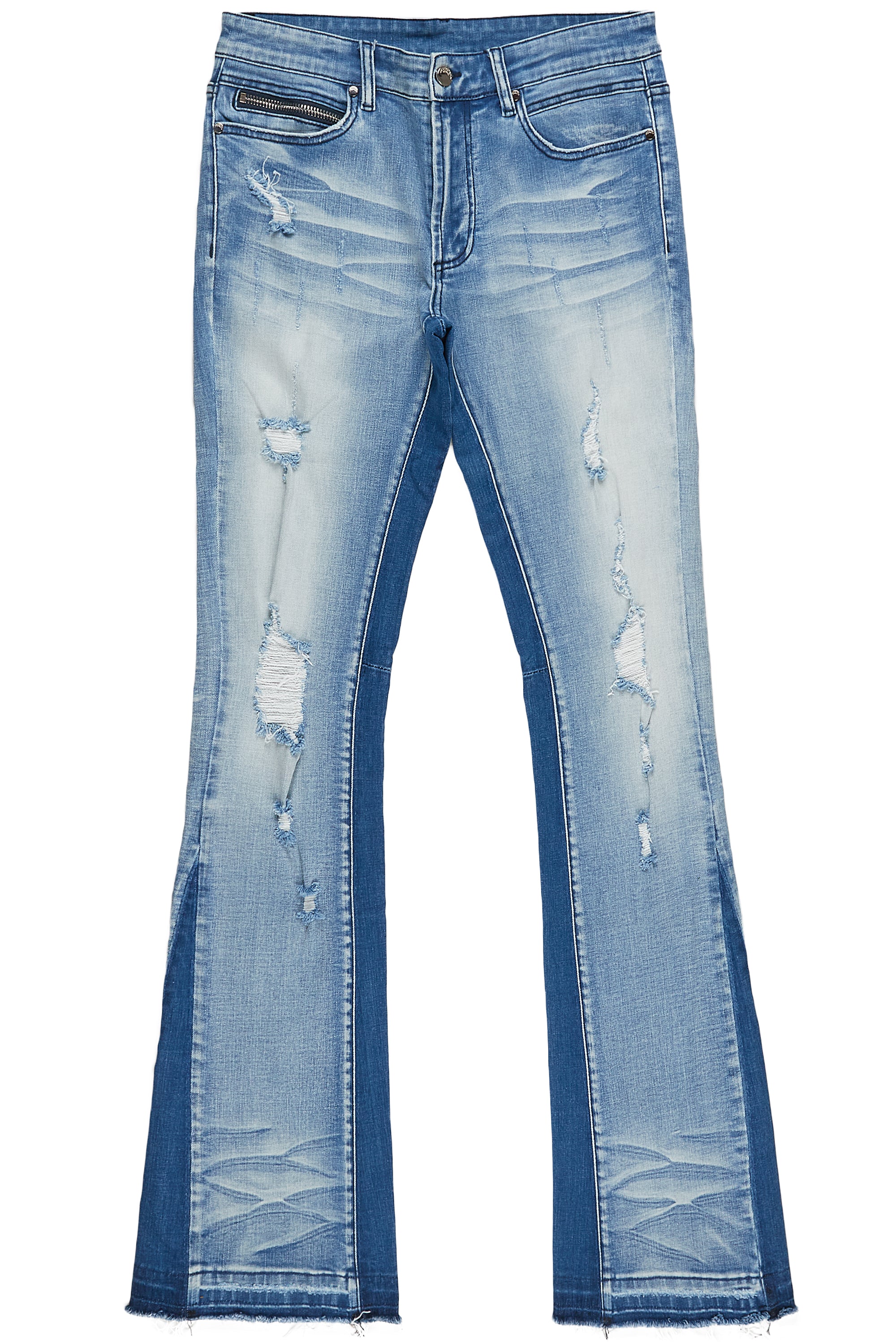 Tibbs Blue Stacked Flare Jean– Rockstar Original