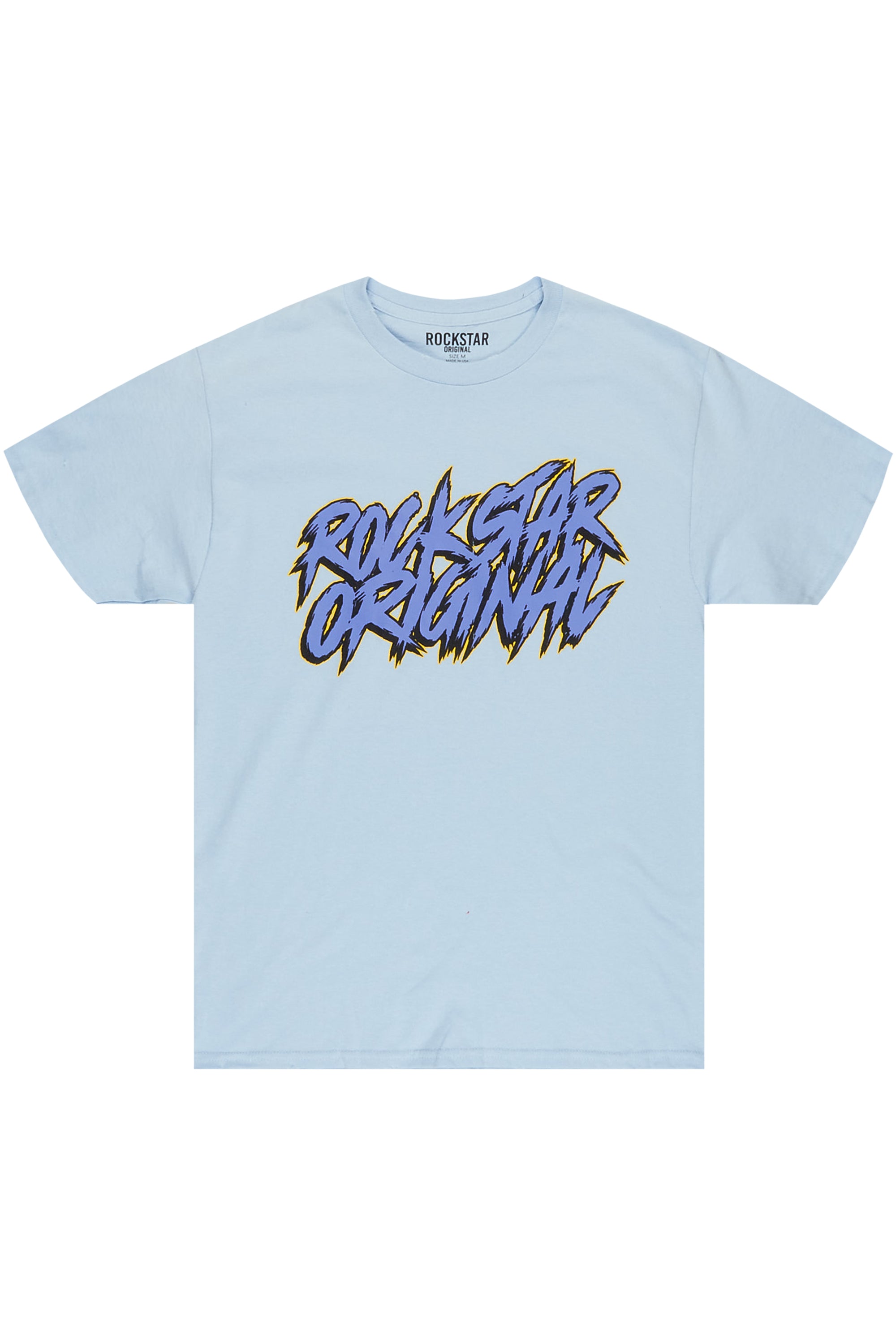 Light blue deals graphic tee